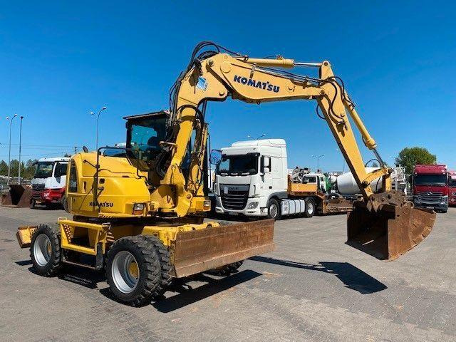 Komatsu PW 118 MR-8 - Escavadeira de rodas: foto 5 Komatsu PW 118 MR-8 - Escavadeira de rodas: foto 5