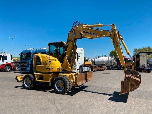 Komatsu PW 118 MR-8 - Escavadeira de rodas: foto 4 Komatsu PW 118 MR-8 - Escavadeira de rodas: foto 4