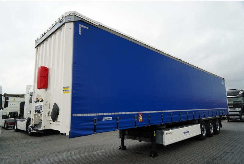Krone FIRANKA / STANDARD  / KOSZ NA PALETY / PLANDEKA ZBROJONA / SPROW - Semi-reboque de lona: foto 4 Krone FIRANKA / STANDARD  / KOSZ NA PALETY / PLANDEKA ZBROJONA / SPROW - Semi-reboque de lona: foto 4
