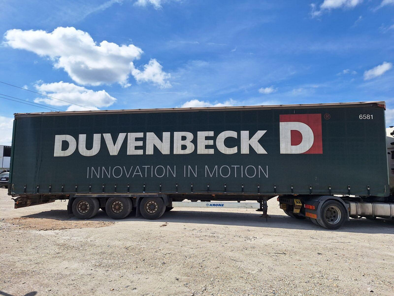 Krone SD Pritsche+Plane - Mega semi-trailer - Semi-reboque de lona: foto 5 Krone SD Pritsche+Plane - Mega semi-trailer - Semi-reboque de lona: foto 5