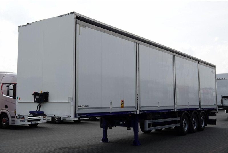 Lecitrailer KONTENER / KOFFER / OTWIERANE BOKI / MOCNA PODŁOGA SZYNA DESKA - Semireboque furgão: foto 4 Lecitrailer KONTENER / KOFFER / OTWIERANE BOKI / MOCNA PODŁOGA SZYNA DESKA - Semireboque furgão: foto 4