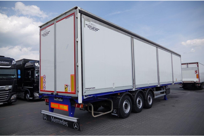 Semireboque furgão Lecitrailer KONTENER / KOFFER / OTWIERANE BOKI / MOCNA PODŁOGA SZYNA DESKA: foto 8 Semireboque furgão Lecitrailer KONTENER / KOFFER / OTWIERANE BOKI / MOCNA PODŁOGA SZYNA DESKA: foto 8