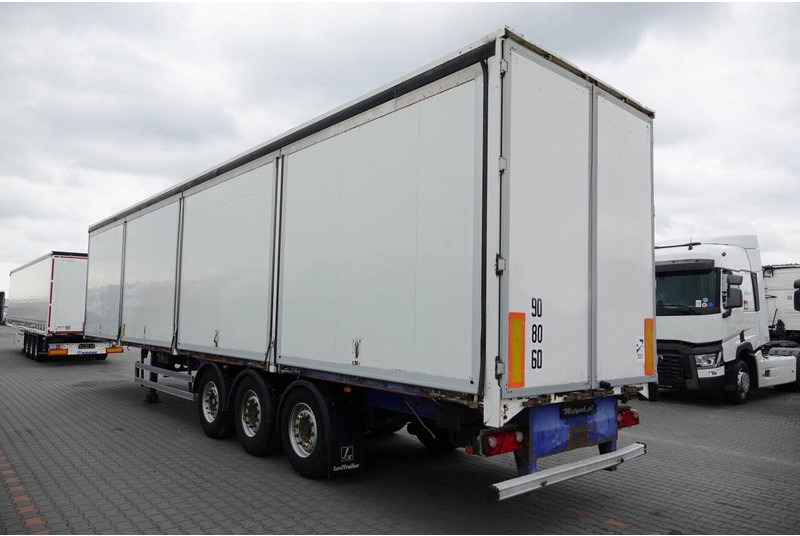 Lecitrailer KONTENER / KOFFER / OTWIERANE BOKI / MOCNA PODŁOGA SZYNA DESKA - Semireboque furgão: foto 5 Lecitrailer KONTENER / KOFFER / OTWIERANE BOKI / MOCNA PODŁOGA SZYNA DESKA - Semireboque furgão: foto 5