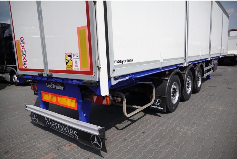 Semireboque furgão Lecitrailer KONTENER / KOFFER / OTWIERANE BOKI / MOCNA PODŁOGA SZYNA DESKA: foto 14 Semireboque furgão Lecitrailer KONTENER / KOFFER / OTWIERANE BOKI / MOCNA PODŁOGA SZYNA DESKA: foto 14