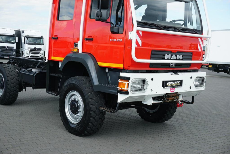 Caminhão chassi MAN LE 220 / 4 X 4 / DOKA / DO ZABUDOWY / KAMPER: foto 20