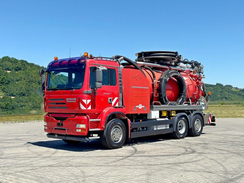 MAN TGA 26.360 * Saug und Spülwagen/CAPPELLOTTO+FUNK - Caminhão limpa fossa: foto 1 MAN TGA 26.360 * Saug und Spülwagen/CAPPELLOTTO+FUNK - Caminhão limpa fossa: foto 1