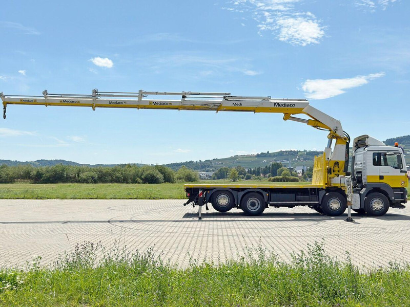 MAN TGA 35.430 * HIAB 700 E - 6 + FUNK* TOPZUSTAND - Camião de caixa aberta/ Plataforma, Caminhão grua: foto 5 MAN TGA 35.430 * HIAB 700 E - 6 + FUNK* TOPZUSTAND - Camião de caixa aberta/ Plataforma, Caminhão grua: foto 5