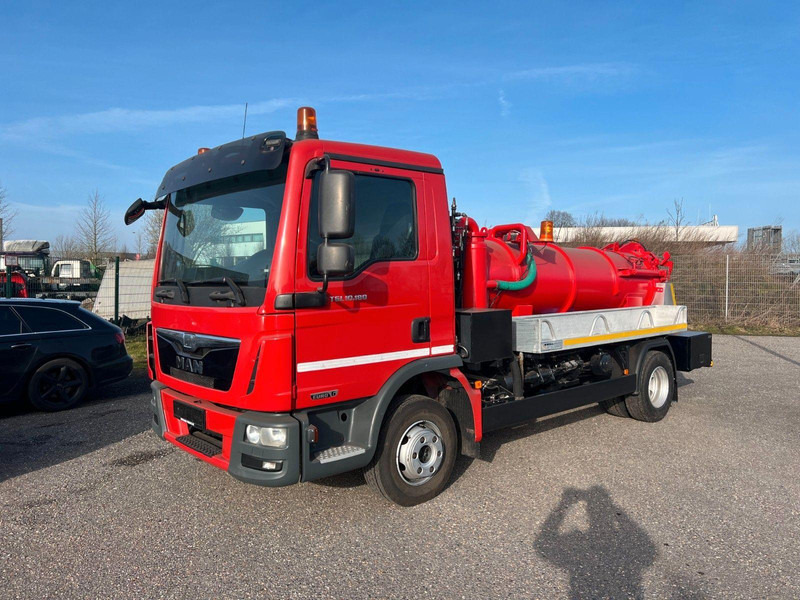 MAN TGL 10.180 Suction & pressure & rinsing truck - Caminhão limpa fossa: foto 1 MAN TGL 10.180 Suction & pressure & rinsing truck - Caminhão limpa fossa: foto 1