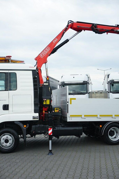 Camião de caixa aberta/ Plataforma, Caminhão grua MAN TGL / 12.250 / SKRZYNIOWY + HDS / FASSI F 65 / PILOT: foto 14 Camião de caixa aberta/ Plataforma, Caminhão grua MAN TGL / 12.250 / SKRZYNIOWY + HDS / FASSI F 65 / PILOT: foto 14