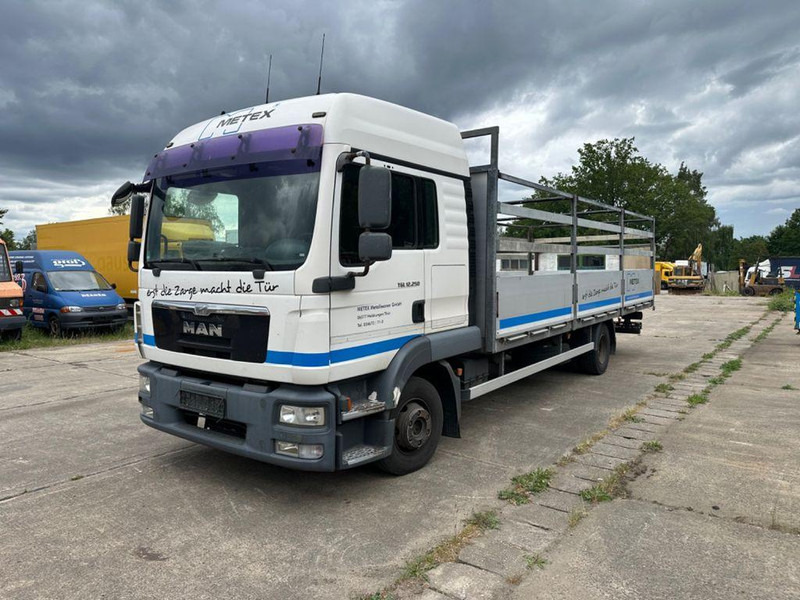 MAN TGL 12 250 euró5 - Camião de caixa aberta/ Plataforma, Caminhão grua: foto 2 MAN TGL 12 250 euró5 - Camião de caixa aberta/ Plataforma, Caminhão grua: foto 2