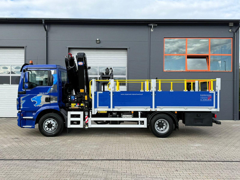 MAN TGM 15.250 skrzynia z żurawiem // E6 // HMF 1520 K1 HDS dzwig kr - Camião de caixa aberta/ Plataforma, Caminhão grua: foto 2 MAN TGM 15.250 skrzynia z żurawiem // E6 // HMF 1520 K1 HDS dzwig kr - Camião de caixa aberta/ Plataforma, Caminhão grua: foto 2