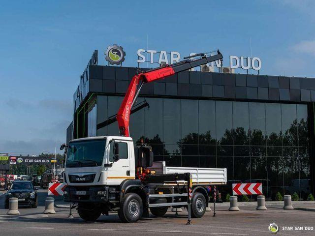MAN TGM 18.250 4x4 Fassi F215A.0.23 Active HDS Cran - Camião de caixa aberta/ Plataforma, Caminhão grua: foto 5 MAN TGM 18.250 4x4 Fassi F215A.0.23 Active HDS Cran - Camião de caixa aberta/ Plataforma, Caminhão grua: foto 5
