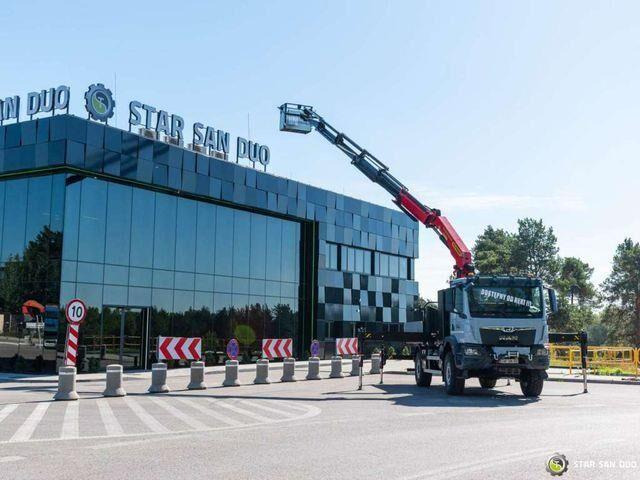 MAN TGM 18.320 4x4 PALFINGER PK 27002 Basket NEW ! - Camião de caixa aberta/ Plataforma, Caminhão grua: foto 2 MAN TGM 18.320 4x4 PALFINGER PK 27002 Basket NEW ! - Camião de caixa aberta/ Plataforma, Caminhão grua: foto 2