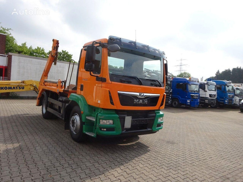 MAN TGM 18.340 Meiller AK12 MT Skip Loader - Caminhão multibenne: foto 3 MAN TGM 18.340 Meiller AK12 MT Skip Loader - Caminhão multibenne: foto 3