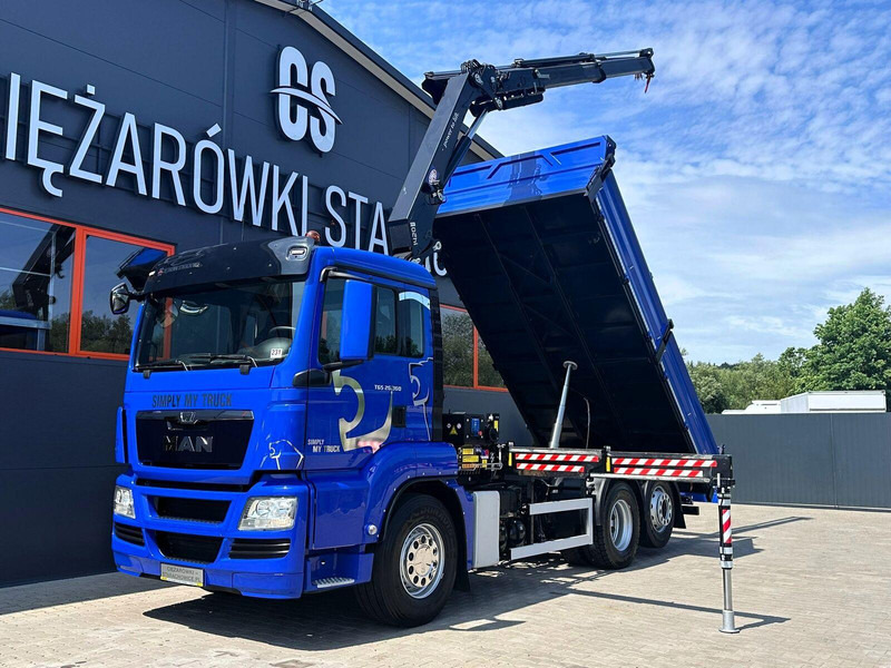 MAN TGM TGS TGX 26.360 // E5 // 6x2 6x4 // WYWROTKA 3-S // HMF 1420 - Caminhão basculante, Caminhão grua: foto 1 MAN TGM TGS TGX 26.360 // E5 // 6x2 6x4 // WYWROTKA 3-S // HMF 1420 - Caminhão basculante, Caminhão grua: foto 1
