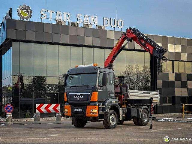 MAN TGS 18.480 PALFINGER PK 16502 HDS Crane,Kipper - Caminhão basculante, Caminhão grua: foto 5 MAN TGS 18.480 PALFINGER PK 16502 HDS Crane,Kipper - Caminhão basculante, Caminhão grua: foto 5