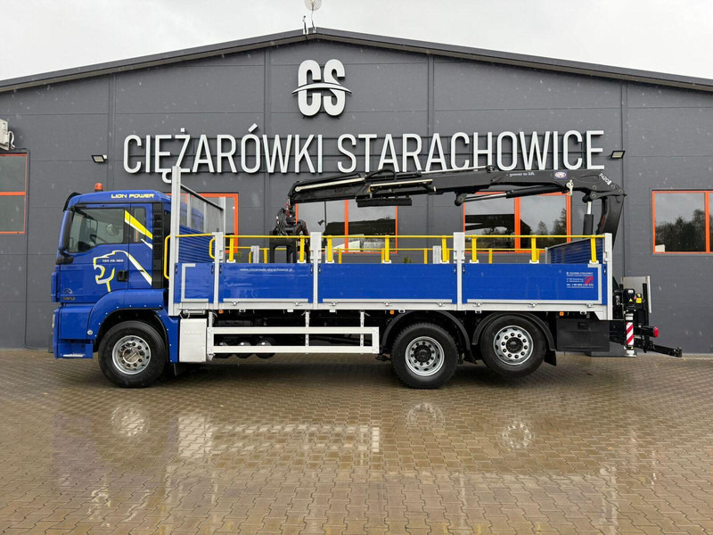 MAN TGS 26.360 - Camião de caixa aberta/ Plataforma, Caminhão grua: foto 2 MAN TGS 26.360 - Camião de caixa aberta/ Plataforma, Caminhão grua: foto 2