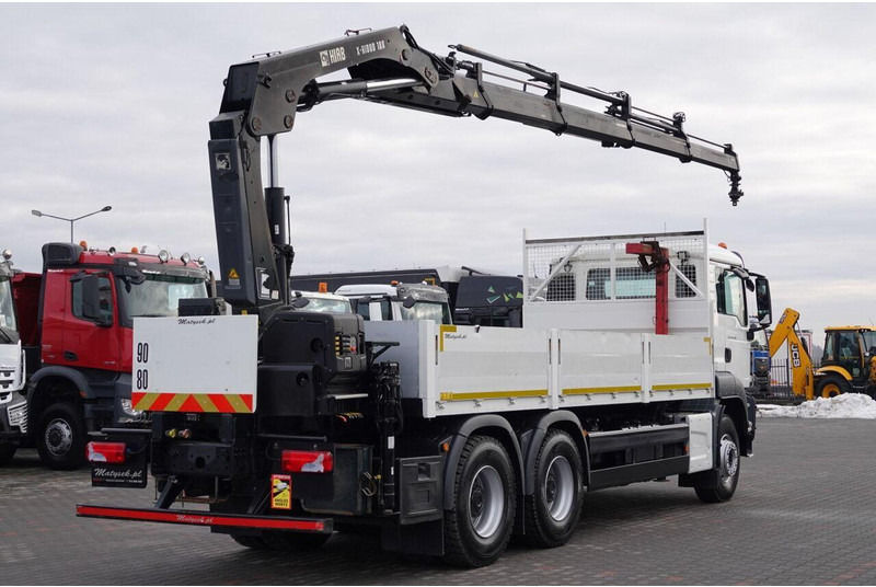 MAN TGS 26.400 / 6x4 / SKRZYNIOWY - 6,5M / HDS HIAB 188 4xwysów 13 M - Camião de caixa aberta/ Plataforma, Caminhão grua: foto 3 MAN TGS 26.400 / 6x4 / SKRZYNIOWY - 6,5M / HDS HIAB 188 4xwysów 13 M - Camião de caixa aberta/ Plataforma, Caminhão grua: foto 3