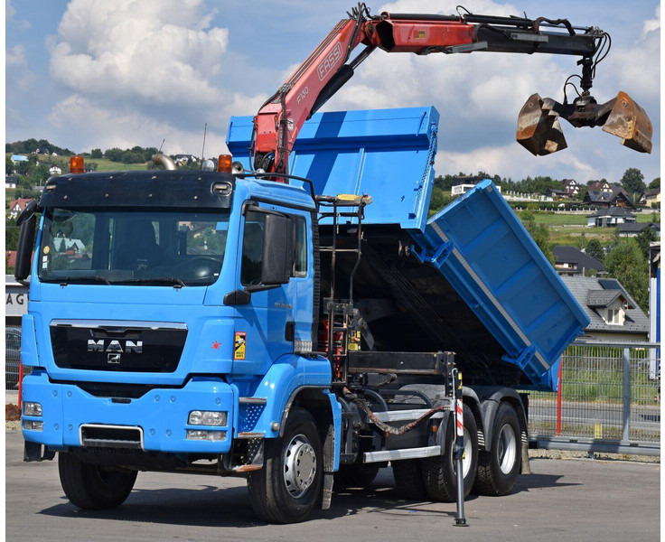 MAN TGS 26 400 - Caminhão basculante, Caminhão grua: foto 3 MAN TGS 26 400 - Caminhão basculante, Caminhão grua: foto 3