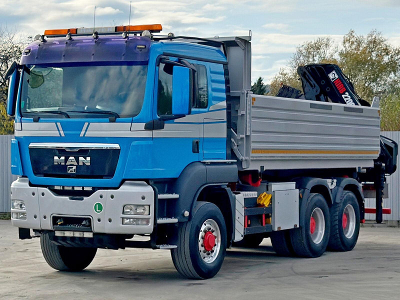 MAN TGS 26.480 * KIPPER * HIAB 220 - C5 + FUNK / 6x6 - Caminhão basculante, Caminhão grua: foto 4 MAN TGS 26.480 * KIPPER * HIAB 220 - C5 + FUNK / 6x6 - Caminhão basculante, Caminhão grua: foto 4