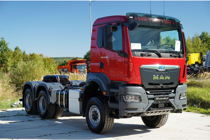 MAN TGS 33.480 / 6x6 / DO ZABUDOWY / FABRYCZNIE NOWY 2025 - Caminhão chassi: foto 3 MAN TGS 33.480 / 6x6 / DO ZABUDOWY / FABRYCZNIE NOWY 2025 - Caminhão chassi: foto 3