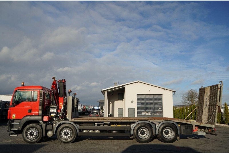 Caminhão reboque MAN TGS 35.360 / 8x2-4 / LAWETA + HDS HIAB 166 E-2 / 4 OSIOWY / NAJ: foto 8