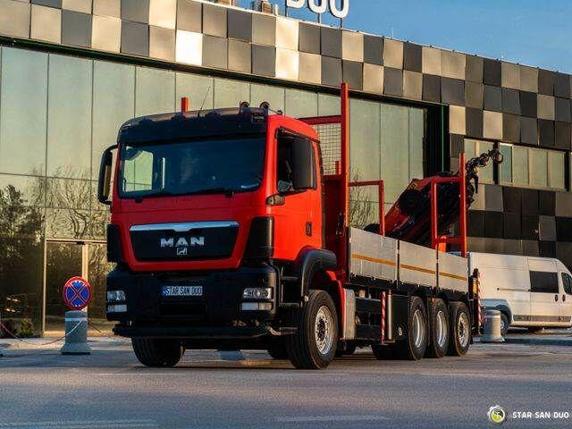 MAN TGS 35.400 - Camião de caixa aberta/ Plataforma, Caminhão grua: foto 5 MAN TGS 35.400 - Camião de caixa aberta/ Plataforma, Caminhão grua: foto 5