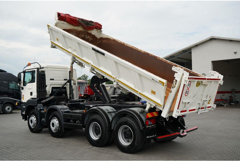 MAN TGS 35.440 / 8X4 / WYWROTKA 2 STR. / HYDROBURTA / BORDMATIC / ZA - Caminhão basculante: foto 3 MAN TGS 35.440 / 8X4 / WYWROTKA 2 STR. / HYDROBURTA / BORDMATIC / ZA - Caminhão basculante: foto 3