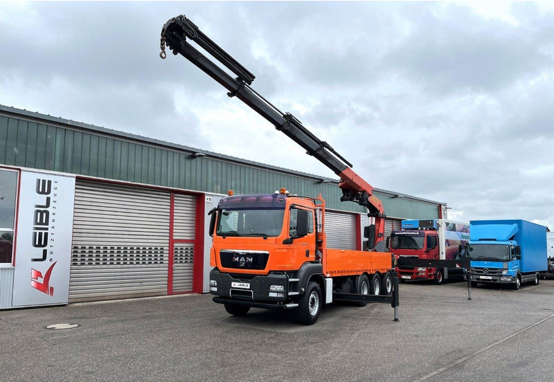 MAN TGS 35.480 8x4 Crane Palfinger PK 50002EH - Camião de caixa aberta/ Plataforma, Caminhão grua: foto 5 MAN TGS 35.480 8x4 Crane Palfinger PK 50002EH - Camião de caixa aberta/ Plataforma, Caminhão grua: foto 5