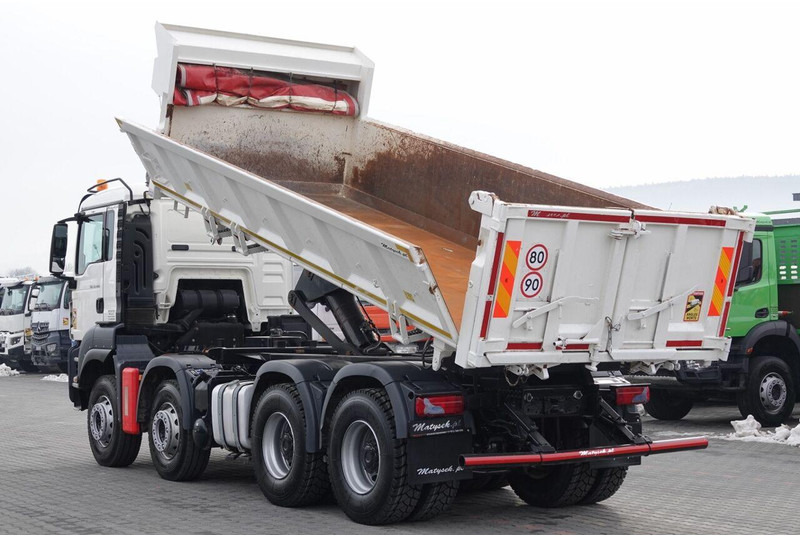 MAN TGS 35.480 / 8x4 / WYWROTKA / BORDMATIC / HYDROBURTA / OPONY 100 - Caminhão basculante: foto 3 MAN TGS 35.480 / 8x4 / WYWROTKA / BORDMATIC / HYDROBURTA / OPONY 100 - Caminhão basculante: foto 3