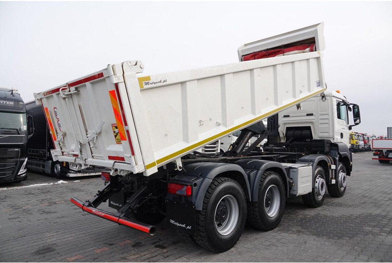 MAN TGS 35.480 / 8x4 / WYWROTKA / BORDMATIC / HYDROBURTA / OPONY 100 - Caminhão basculante: foto 4 MAN TGS 35.480 / 8x4 / WYWROTKA / BORDMATIC / HYDROBURTA / OPONY 100 - Caminhão basculante: foto 4