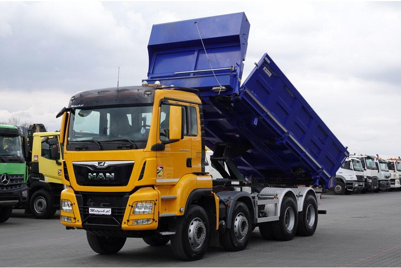 MAN TGS 35.500 / 8x4 / WYWROTKA / HYDROBURTA / BORDMATIK / NAVI / 20 - Caminhão basculante: foto 2 MAN TGS 35.500 / 8x4 / WYWROTKA / HYDROBURTA / BORDMATIK / NAVI / 20 - Caminhão basculante: foto 2