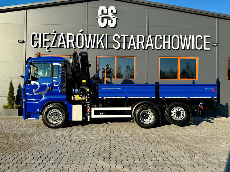 MAN TGS TGX TGL 26.360 Wywrotka 3S + HDS HMF // 4 x wusyw 12,6 m - Caminhão basculante, Caminhão grua: foto 2 MAN TGS TGX TGL 26.360 Wywrotka 3S + HDS HMF // 4 x wusyw 12,6 m - Caminhão basculante, Caminhão grua: foto 2
