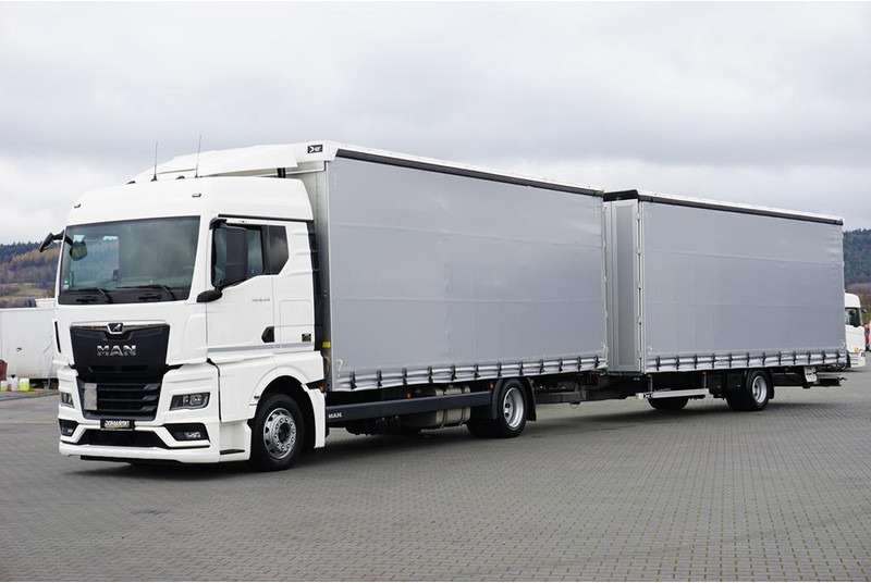 MAN TGX / 18.470 / E 6 / GM / ZESTAW PRZEJAZDOWY 120 M3 / ŁAD. 14 81 - Caminhão com lona: foto 1 MAN TGX / 18.470 / E 6 / GM / ZESTAW PRZEJAZDOWY 120 M3 / ŁAD. 14 81 - Caminhão com lona: foto 1