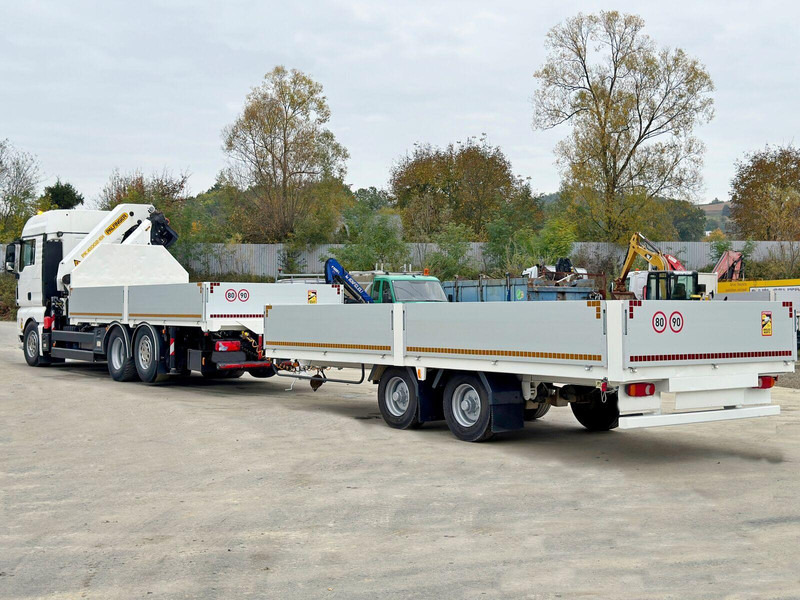 Camião de caixa aberta/ Plataforma, Caminhão grua MAN TGX 26.440 * PK 41002-EH + FUNK + Anhänger*TOP: foto 6