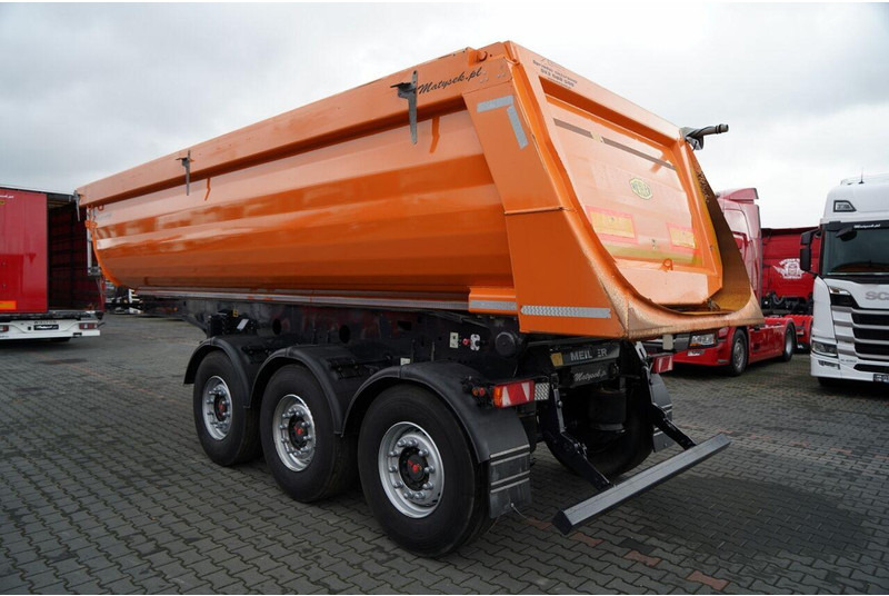 Meiller KIPPER WYWROTKA 26 m3 / STALOWA / RYNNA WANNA HP / OŚ PODNOSZON - Semireboque basculante: foto 3 Meiller KIPPER WYWROTKA 26 m3 / STALOWA / RYNNA WANNA HP / OŚ PODNOSZON - Semireboque basculante: foto 3