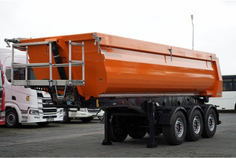 Meiller KIPPER WYWROTKA 26 m3 / STALOWA / RYNNA WANNA HP / OŚ PODNOSZON - Semireboque basculante: foto 2 Meiller KIPPER WYWROTKA 26 m3 / STALOWA / RYNNA WANNA HP / OŚ PODNOSZON - Semireboque basculante: foto 2
