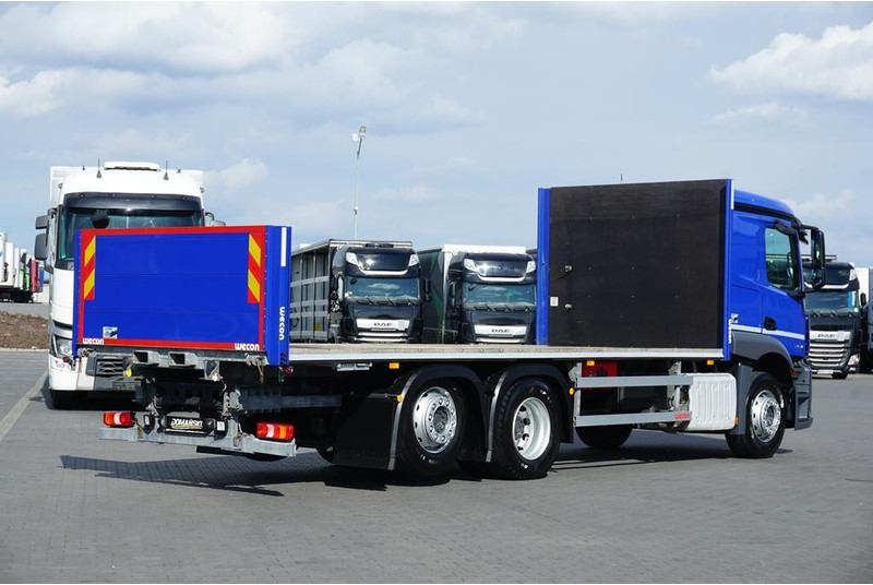 Mercedes-Benz ACTROS / 2543 / ACC / E 6 / PEŁNY ADR / PLATFORMA / ZAWIESIE POD - Camião de caixa aberta/ Plataforma: foto 5 Mercedes-Benz ACTROS / 2543 / ACC / E 6 / PEŁNY ADR / PLATFORMA / ZAWIESIE POD - Camião de caixa aberta/ Plataforma: foto 5