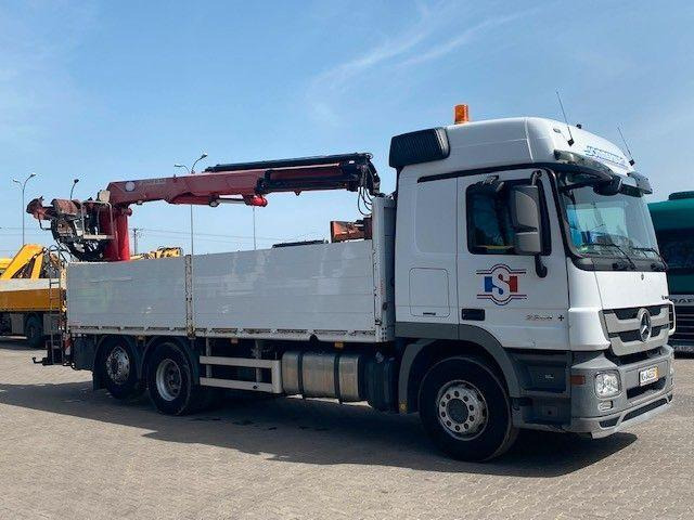 Mercedes-Benz ACTROS 2544 - Camião de caixa aberta/ Plataforma, Caminhão grua: foto 3 Mercedes-Benz ACTROS 2544 - Camião de caixa aberta/ Plataforma, Caminhão grua: foto 3