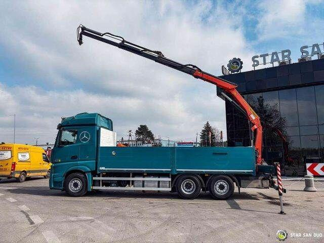 Mercedes-Benz ACTROS 2545 6x2 Palfinger PK 16001 HDS Crane - Camião de caixa aberta/ Plataforma, Caminhão grua: foto 4 Mercedes-Benz ACTROS 2545 6x2 Palfinger PK 16001 HDS Crane - Camião de caixa aberta/ Plataforma, Caminhão grua: foto 4
