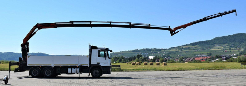 Mercedes-Benz ACTROS 2641 - Camião de caixa aberta/ Plataforma, Caminhão grua: foto 5 Mercedes-Benz ACTROS 2641 - Camião de caixa aberta/ Plataforma, Caminhão grua: foto 5