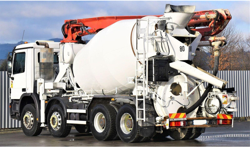 Mercedes-Benz ACTROS 3241* Betonpumpe 21m *8x4 * Top Zustand - Autobomba de betão: foto 5 Mercedes-Benz ACTROS 3241* Betonpumpe 21m *8x4 * Top Zustand - Autobomba de betão: foto 5
