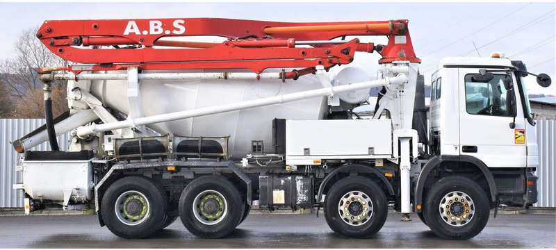 Mercedes-Benz ACTROS 3241* Betonpumpe 21m *8x4 * Top Zustand - Autobomba de betão: foto 3 Mercedes-Benz ACTROS 3241* Betonpumpe 21m *8x4 * Top Zustand - Autobomba de betão: foto 3