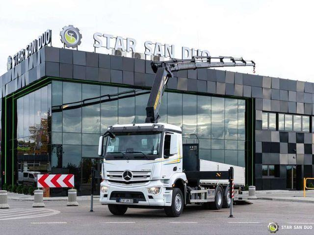Mercedes-Benz AROCS 2532 6x2 PALFINGER PK 22002 - Camião de caixa aberta/ Plataforma, Caminhão grua: foto 1 Mercedes-Benz AROCS 2532 6x2 PALFINGER PK 22002 - Camião de caixa aberta/ Plataforma, Caminhão grua: foto 1