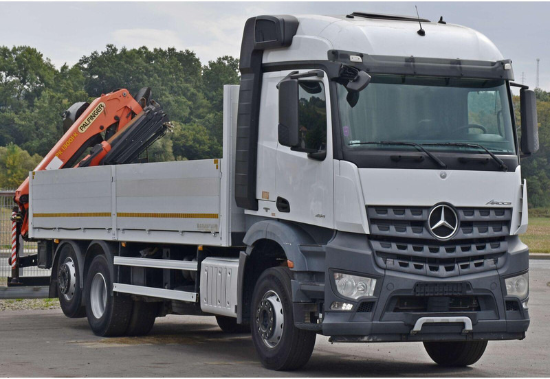 Mercedes-Benz AROCS 2542 - Camião de caixa aberta/ Plataforma, Caminhão grua: foto 3 Mercedes-Benz AROCS 2542 - Camião de caixa aberta/ Plataforma, Caminhão grua: foto 3