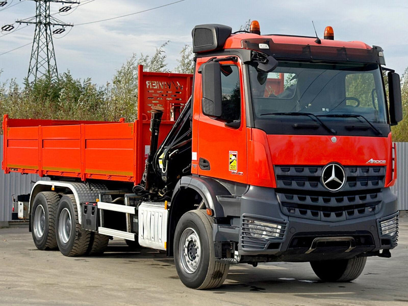 Mercedes-Benz AROCS 2640 *HIAB 144 BS - 3/FUNK + * 6x4 - Caminhão basculante, Caminhão grua: foto 3 Mercedes-Benz AROCS 2640 *HIAB 144 BS - 3/FUNK + * 6x4 - Caminhão basculante, Caminhão grua: foto 3