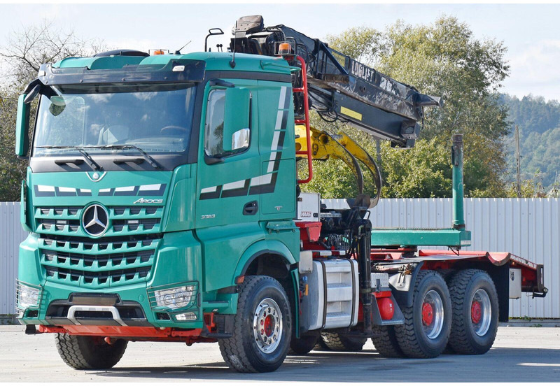 Mercedes-Benz AROCS 3363 *HOLZTRANSPORTER * LOGLIFT 251S /6x4 - Caminhão florestal, Caminhão grua: foto 3 Mercedes-Benz AROCS 3363 *HOLZTRANSPORTER * LOGLIFT 251S /6x4 - Caminhão florestal, Caminhão grua: foto 3