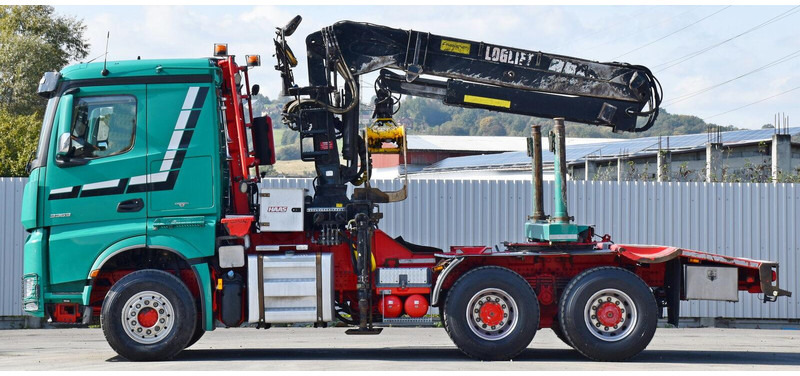 Mercedes-Benz AROCS 3363 *HOLZTRANSPORTER * LOGLIFT 251S /6x4 - Caminhão florestal, Caminhão grua: foto 5 Mercedes-Benz AROCS 3363 *HOLZTRANSPORTER * LOGLIFT 251S /6x4 - Caminhão florestal, Caminhão grua: foto 5