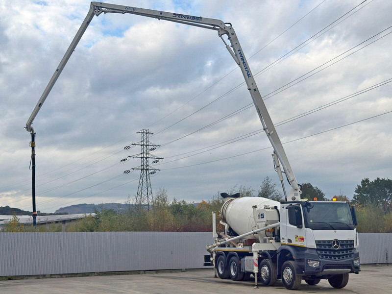 Mercedes-Benz AROCS 3743 * Betonpumpe + FUNK * 8x4 * TOP - Autobomba de betão: foto 3 Mercedes-Benz AROCS 3743 * Betonpumpe + FUNK * 8x4 * TOP - Autobomba de betão: foto 3