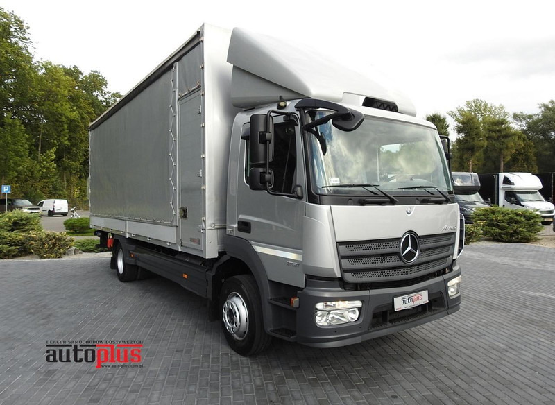 Mercedes-Benz ATEGO 1221 PLANDEKA WINDA 16 PALET WEBASTO KLIMATYZACJA PNEUMATY - Caminhão furgão: foto 1 Mercedes-Benz ATEGO 1221 PLANDEKA WINDA 16 PALET WEBASTO KLIMATYZACJA PNEUMATY - Caminhão furgão: foto 1